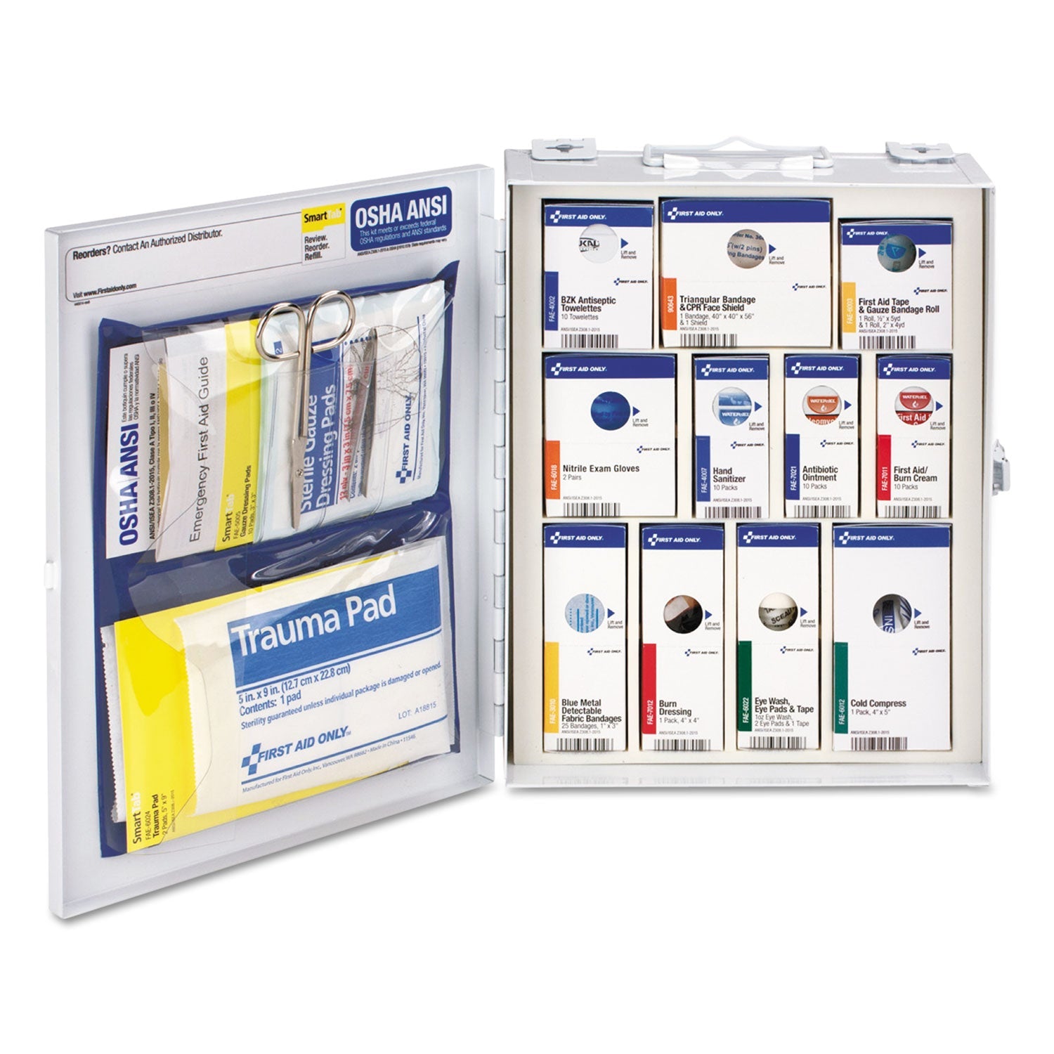 first-aid-only-ansi-2015-smartcompliance-food-service-cabinet-w-o-medication-num-fao90658_1